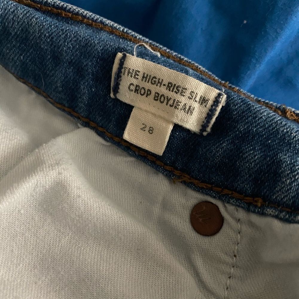 Madewell Highrise Boyjeans - Picture 2 of 4